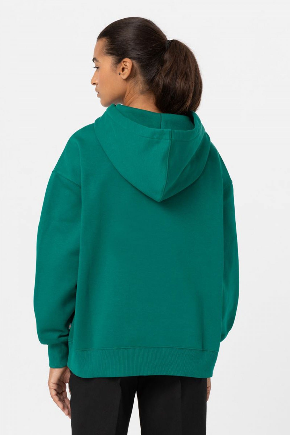 DICKIES SUMMERDALE HOODIE W en color VERDE  (3)