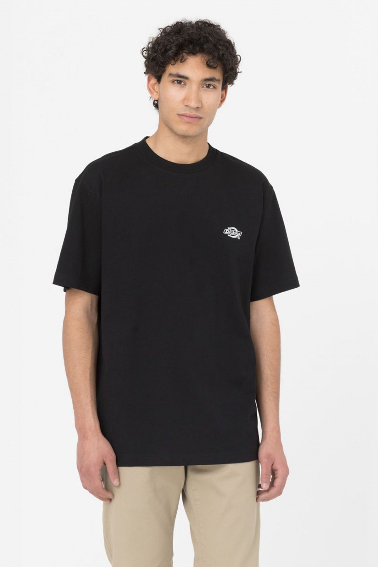 DICKIES SUMMERDALE TEE SS W en color NEGRO  (1)