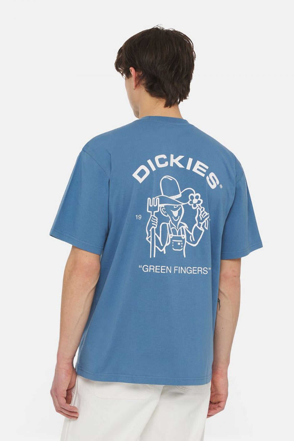 DICKIES  WAKEFIELD TEE SS en color AZUL  (3)