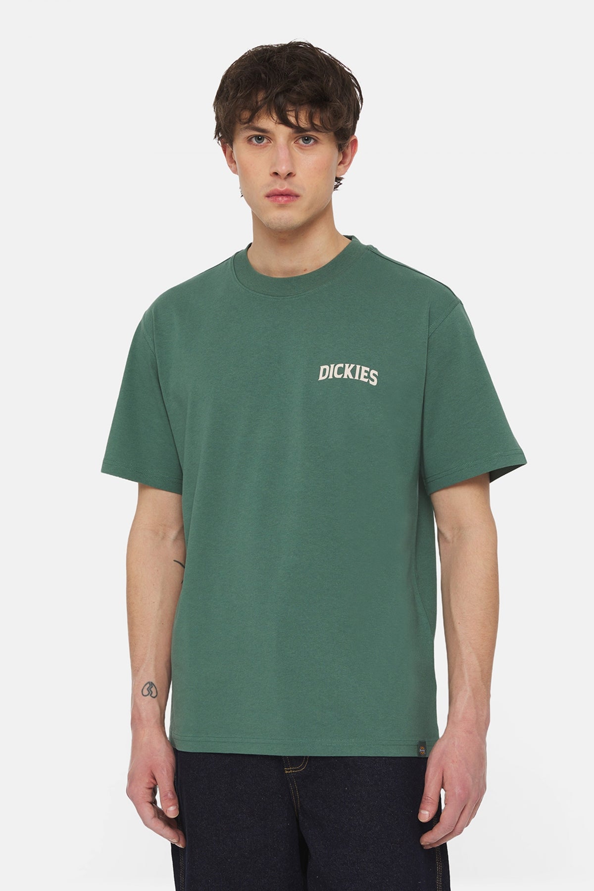 DICKIES ELLISTON TEE SS en color VERDE  (2)