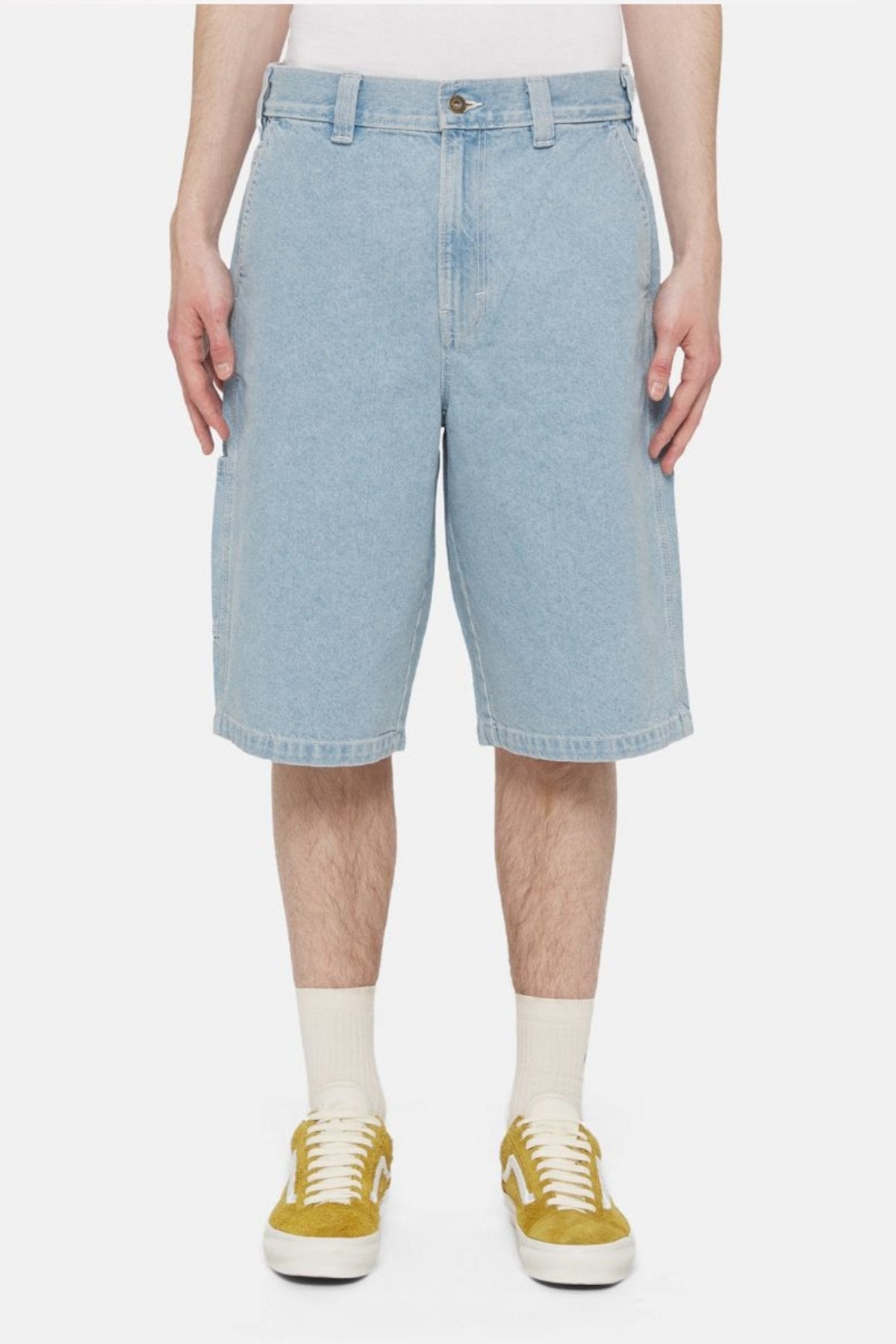 DICKIES MADISON DENIM SHORT VI en color AZUL  (1)