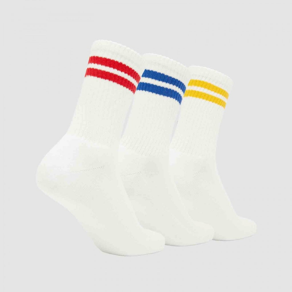 ELLESSE PULLO PACK  SOCKS en color BLANCO  (4)