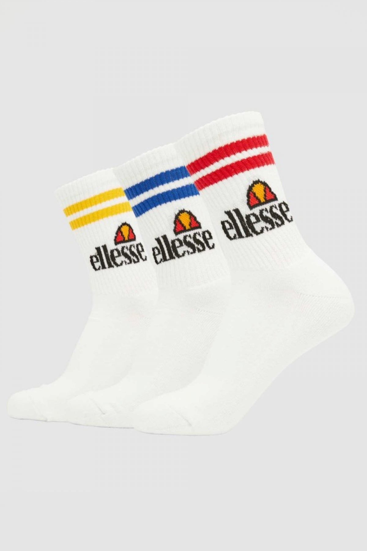 ELLESSE PULLO PACK  SOCKS en color BLANCO  (1)