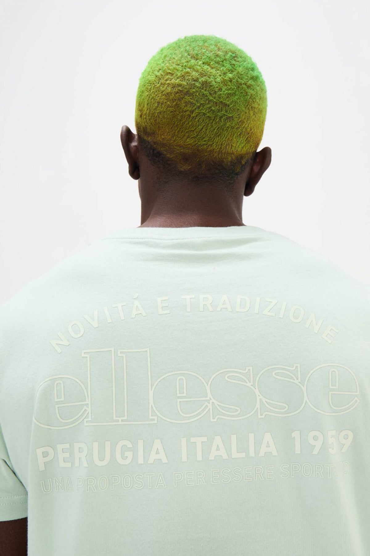 ELLESSE MARGHERA TEE en color VERDE  (4)