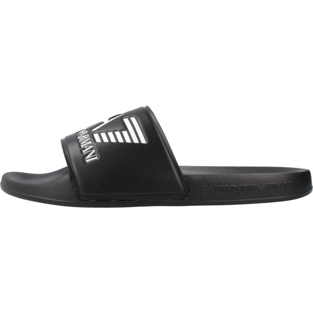 EMPORIO ARMANI SCARPE BEACHWEAR en color NEGRO  (2)