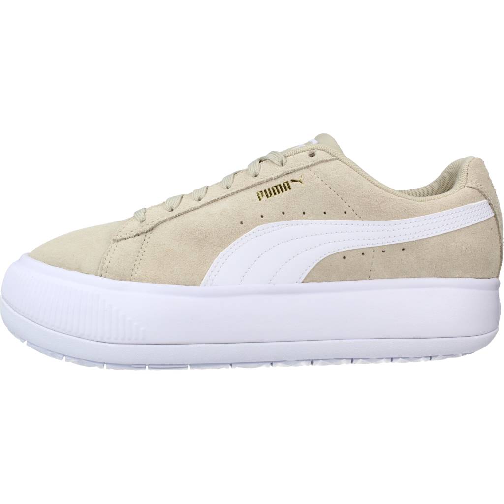 PUMA SUEDE MAYU en color MARRON CLARO  (2)