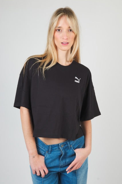 PUMA CLASSICS OVERSIZED T en color NEGRO  (1)