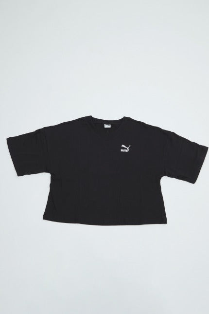 PUMA CLASSICS OVERSIZED T en color NEGRO  (2)