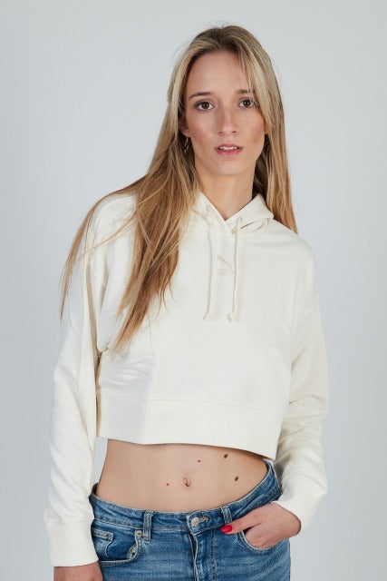 PUMA CLASSICS CROPPED HOO en color BLANCO  (1)