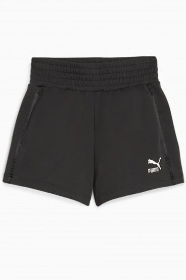 PUMA HIGH WAIST SHORT en color NEGRO  (2)