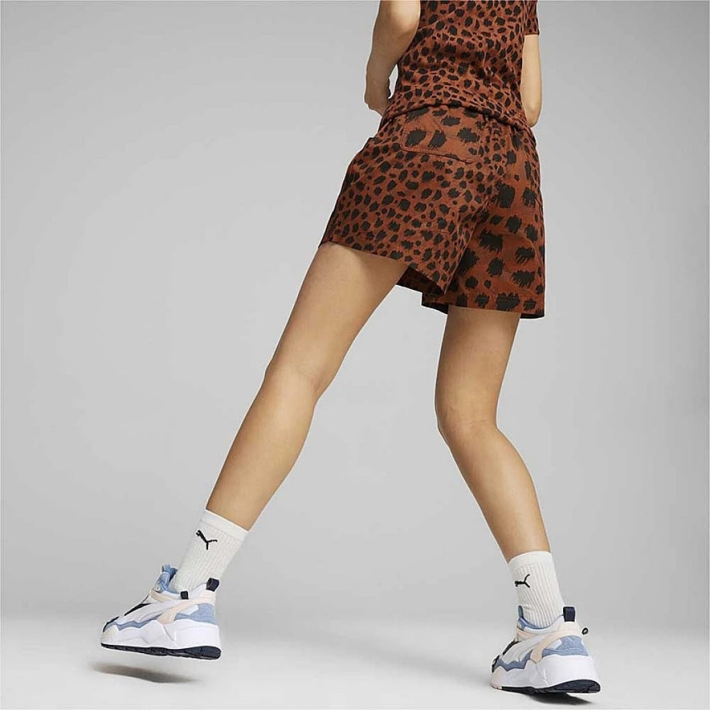 PUMA KITTEN SHORTS WV en color ANIMAL PRINT  (3)