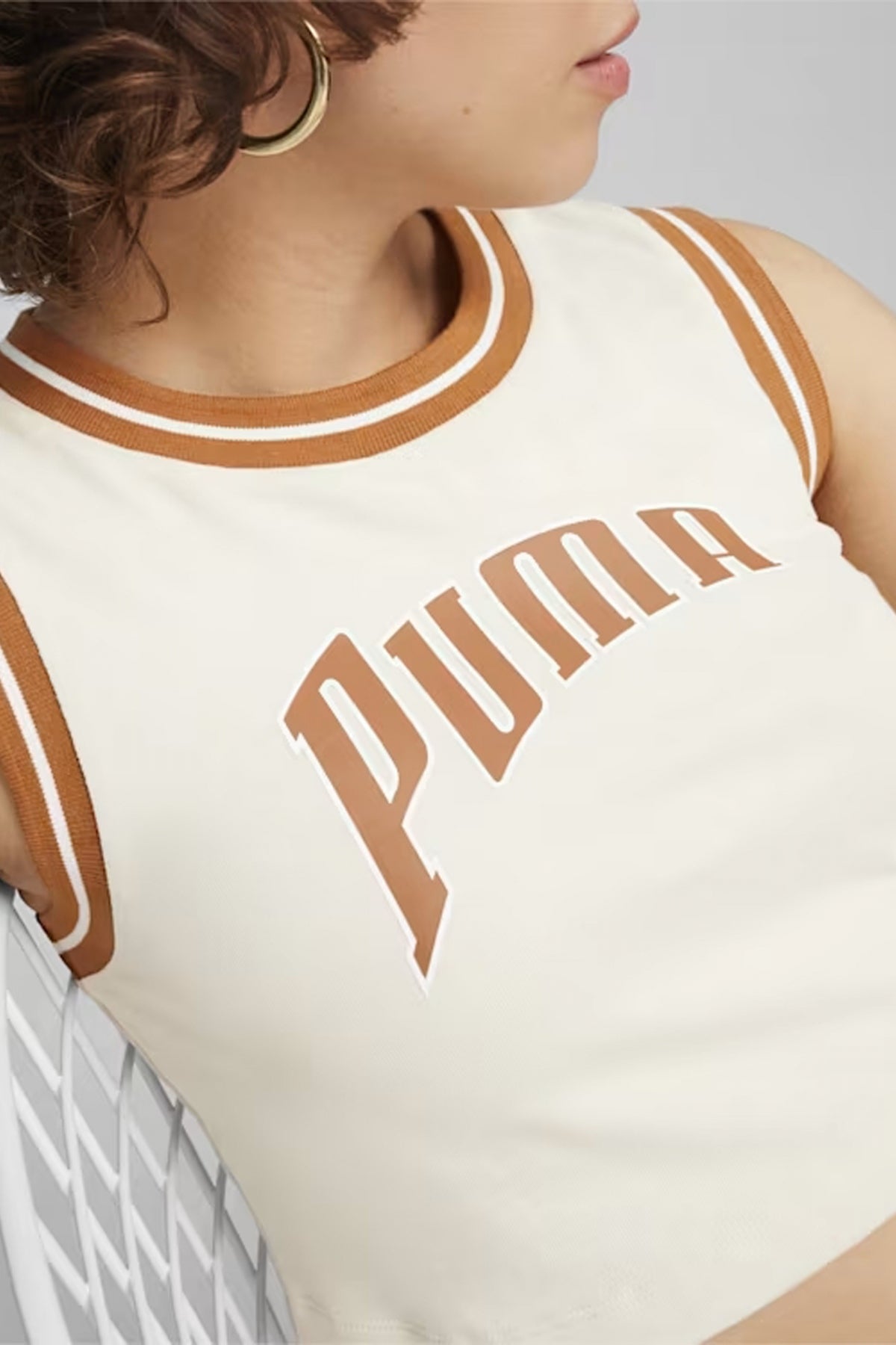 PUMA GRAPHIC CROPPED TEE en color BLANCO  (4)