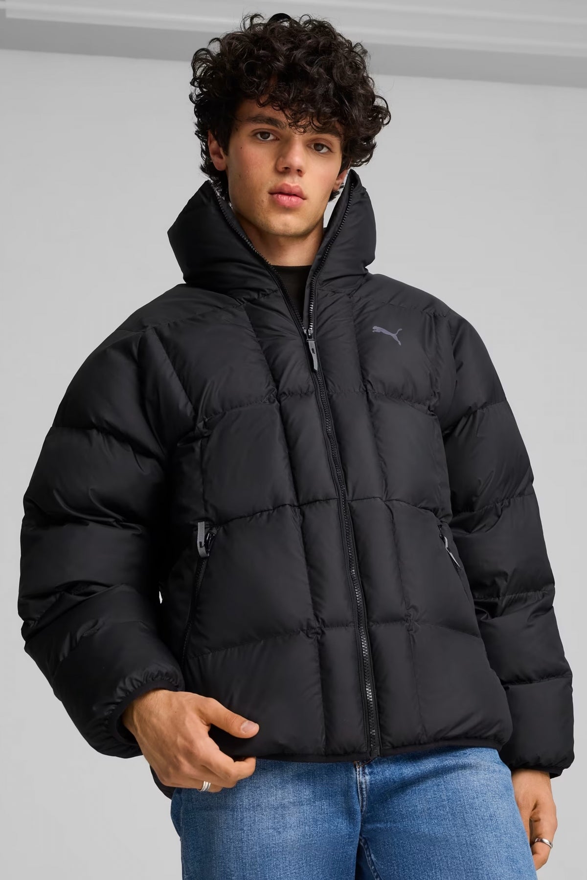 PUMA PUFFER JACKET en color NEGRO  (1)