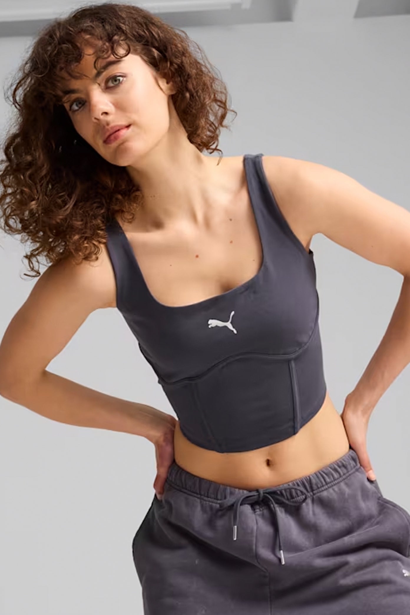 PUMA DARE TO CORSET en color GRIS  (1)