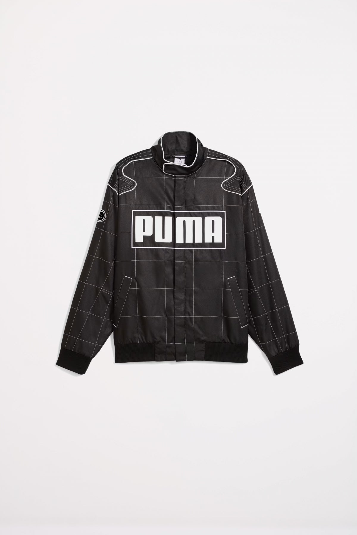 PUMA RACER JACKET en color NEGRO  (2)