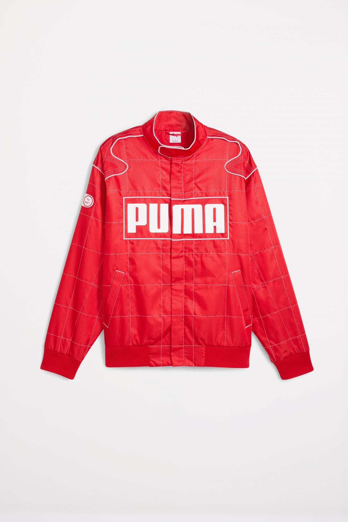 PUMA RACER JACKET FOR ALL TIME en color ROJO  (2)