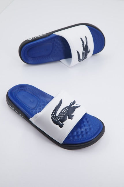 LACOSTE SERVE SLIDE DUAL  CMA en color BLANCO  (1)