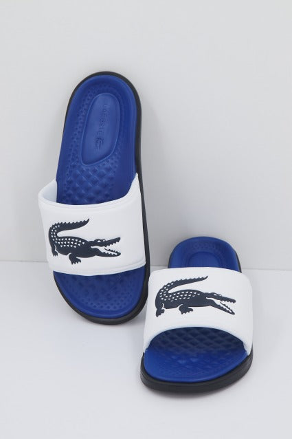 LACOSTE SERVE SLIDE DUAL  CMA en color BLANCO  (2)