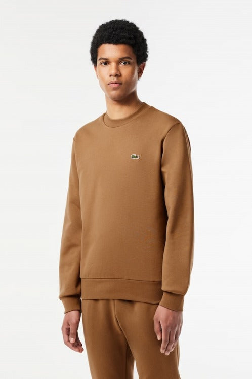 LACOSTE SWEATSHIRT CLASSIC FIT en color MARRON  (1)