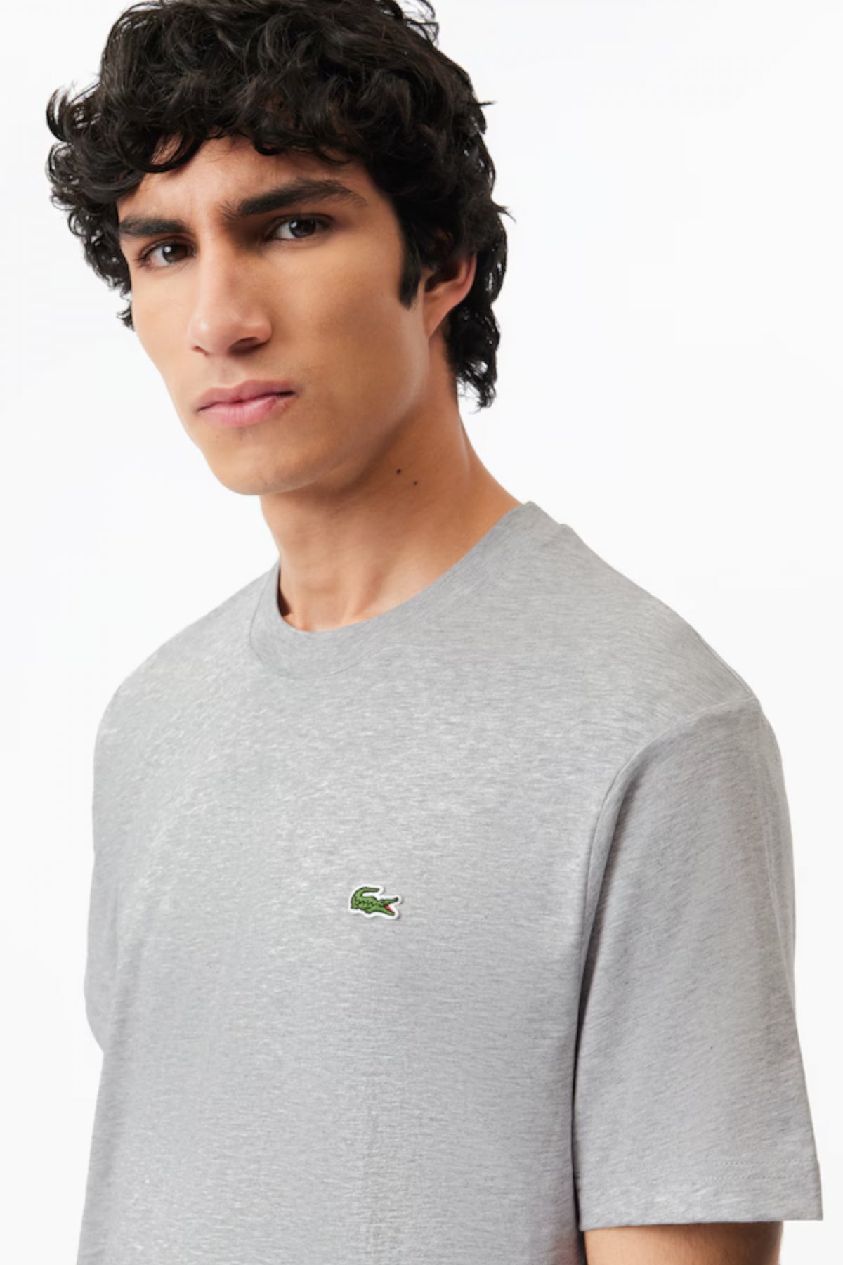 LACOSTE TEE en color GRIS  (4)