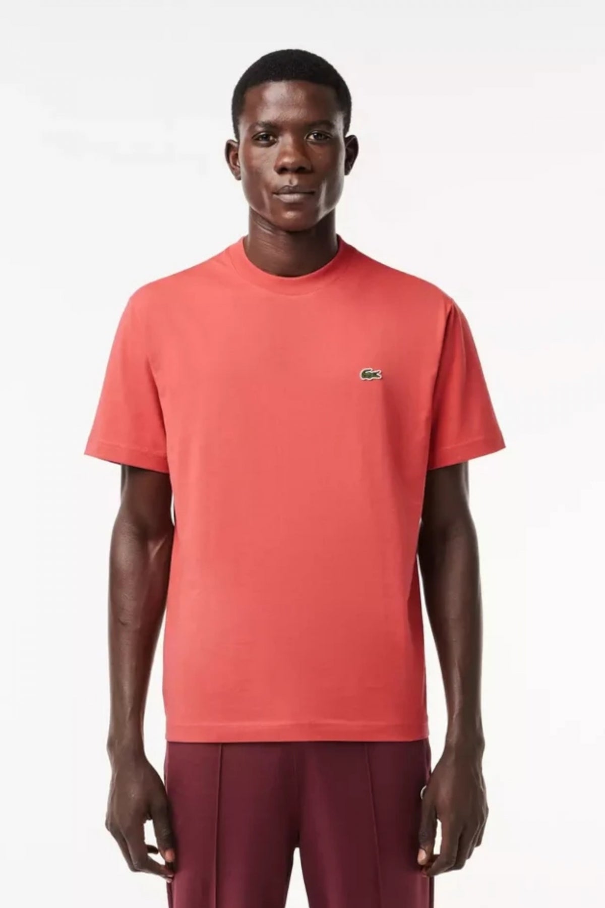 LACOSTE TH TEE-SHIRT en color ROSA  (1)