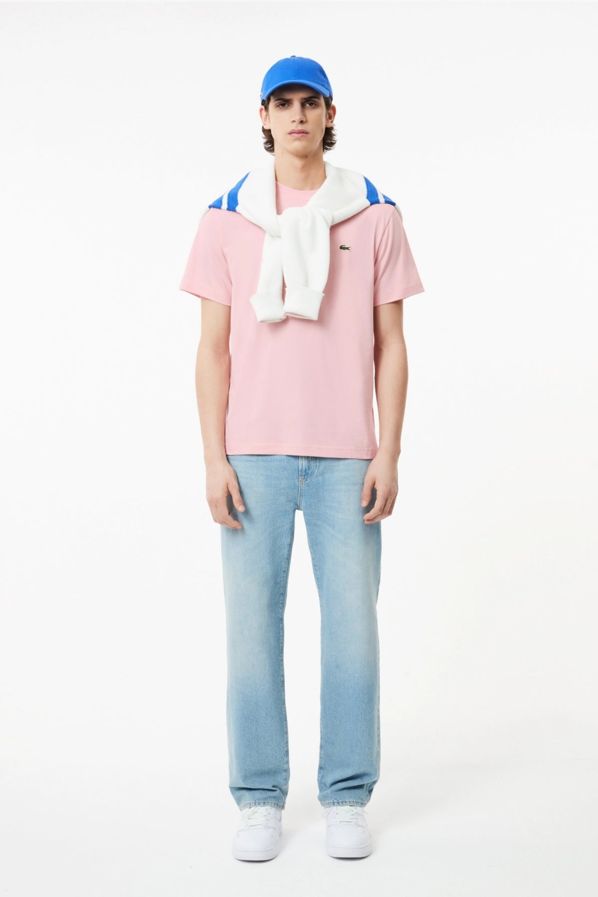 LACOSTE TH TEE-SHIRT en color ROSA  (4)