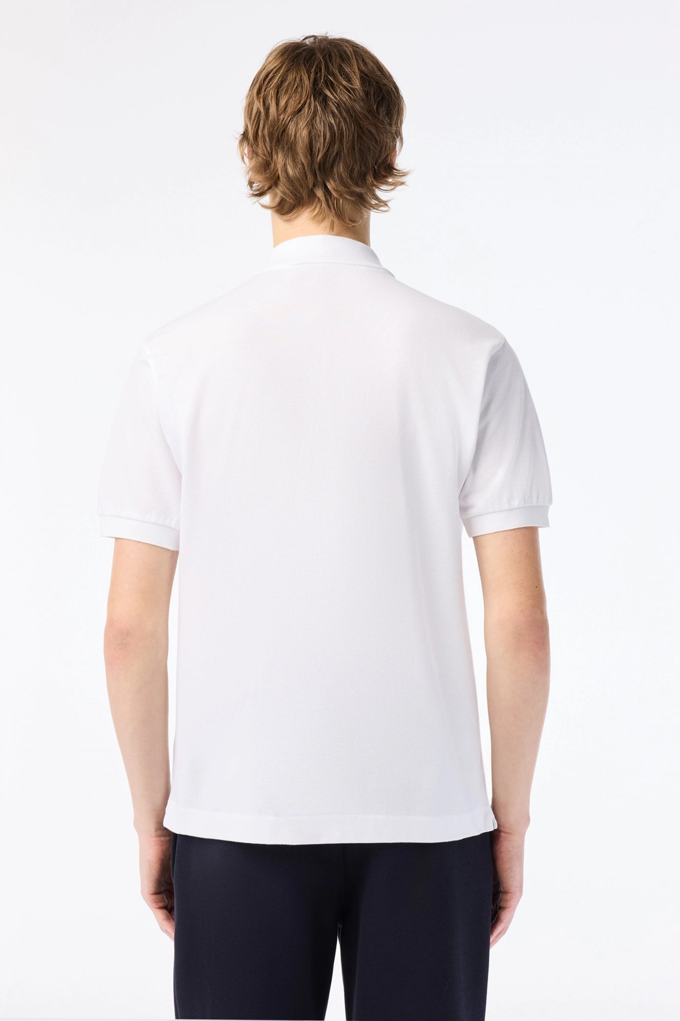 LACOSTE PH SHORT SLEEVED RIBBED COLLAR en color BLANCO  (3)