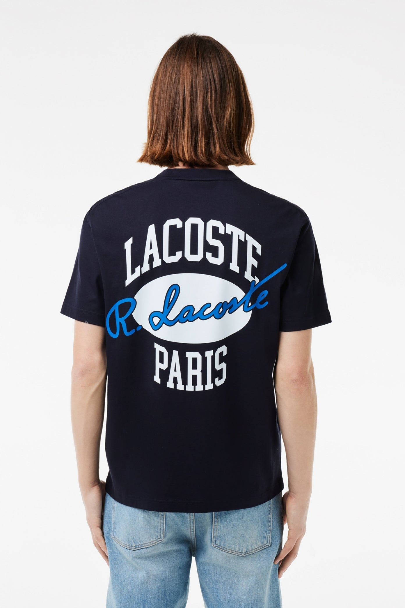 LACOSTE TH TEE-SHIRT en color AZUL  (3)