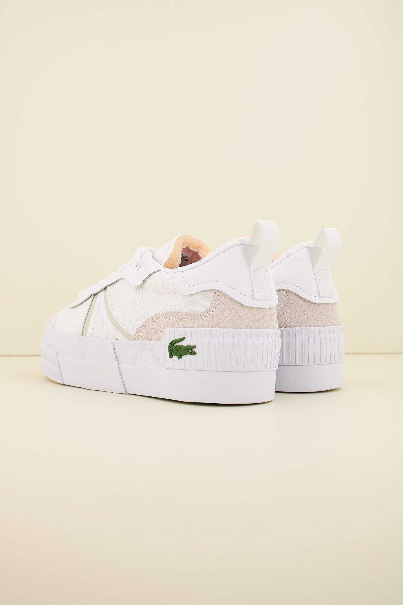 LACOSTE L PLATFORM CONTRASTED en color BLANCO  (3)