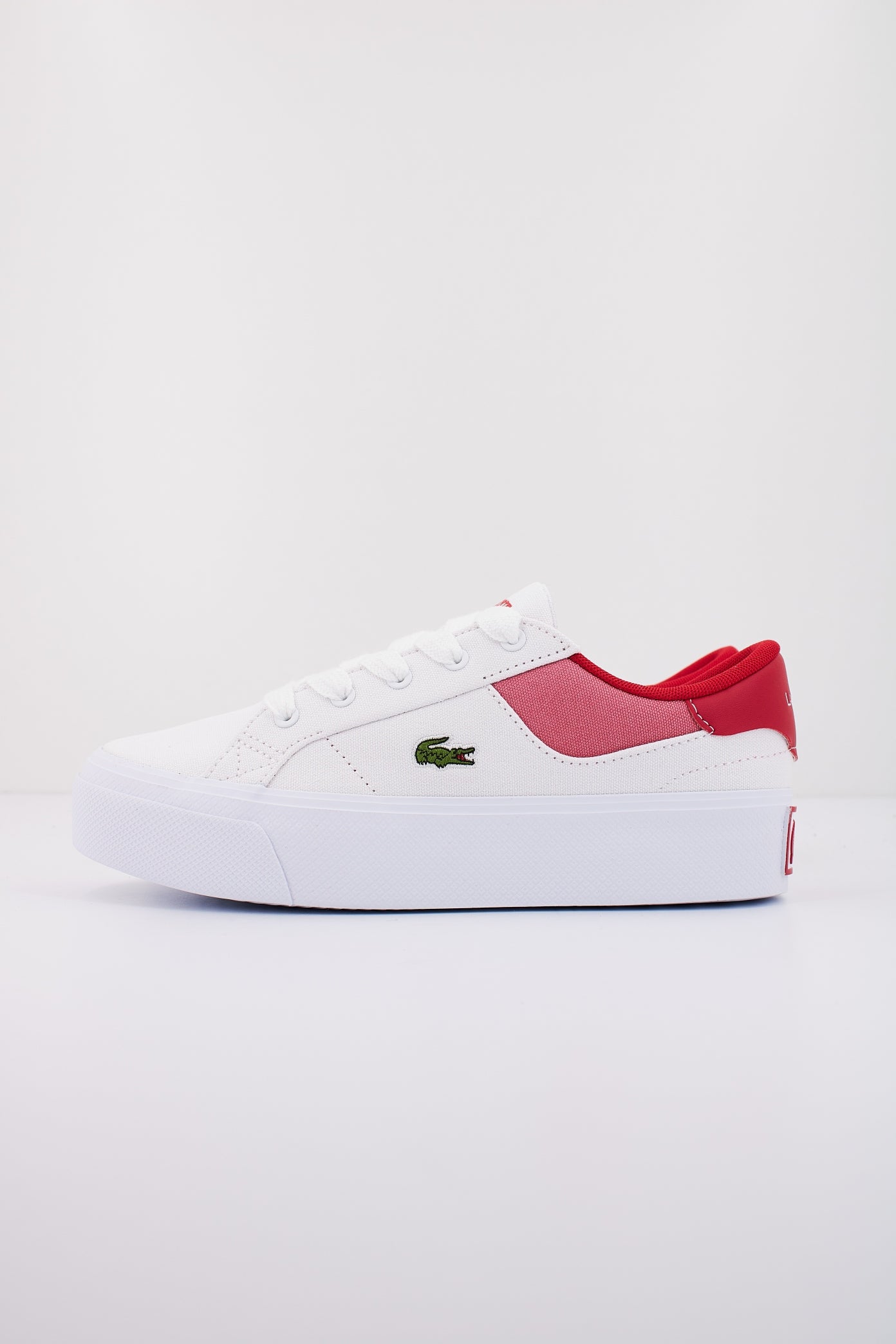 LACOSTE  ZIANE PLATFORM CONTRASTED en color BLANCO  (1)