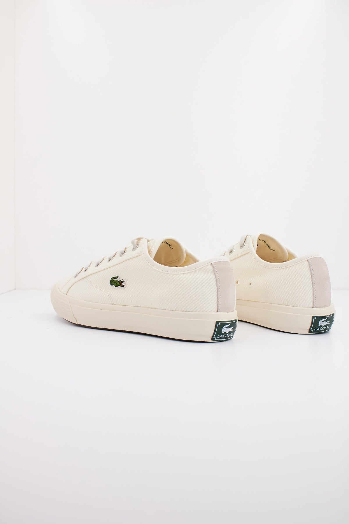 LACOSTE BACKCOURT TEXTILE en color BLANCO  (3)