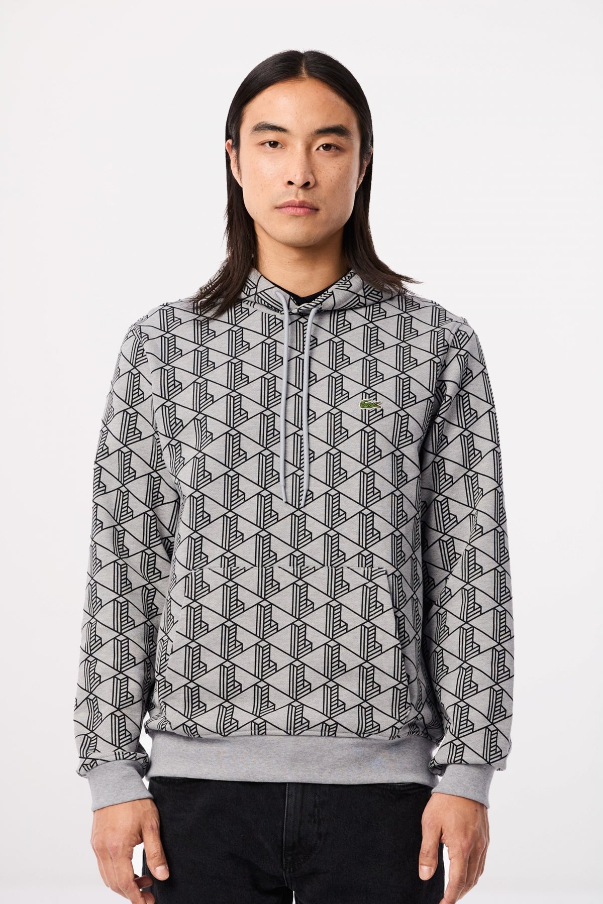 LACOSTE SH SWEATSHIRT en color GRIS  (1)