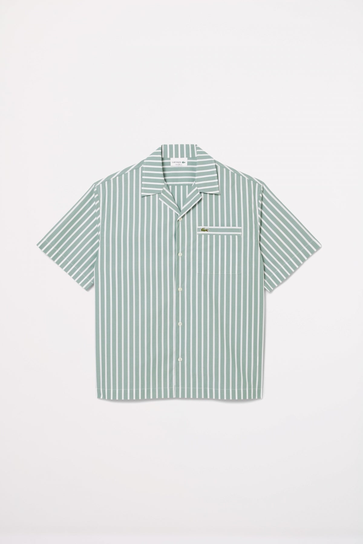 LACOSTE SLEEVED CASUAL SHIRT en color VERDE  (2)