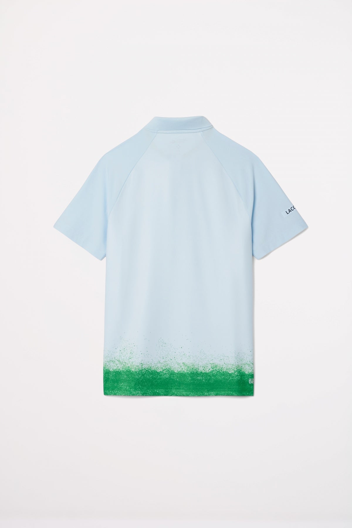 LACOSTE  SHORT SLEEVED RIBBED COLLAR en color AZUL  (3)