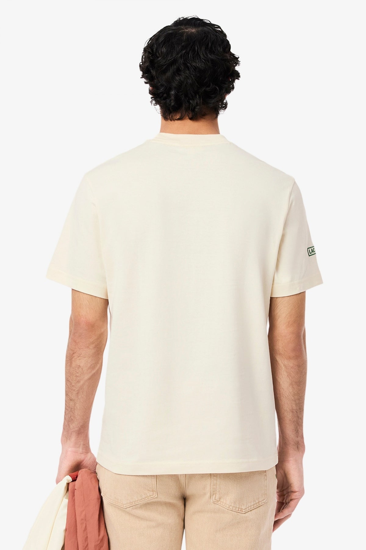 LACOSTE TEE-SHIRT en color BEIS  (3)