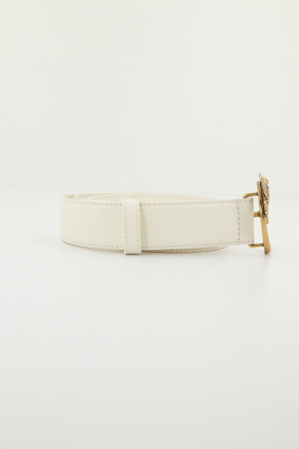 PINKO LOVE BERRY H BELT VITE en color BLANCO  (2)