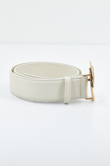 PINKO LOVE BERRY H BELT VITE en color BLANCO  (2)