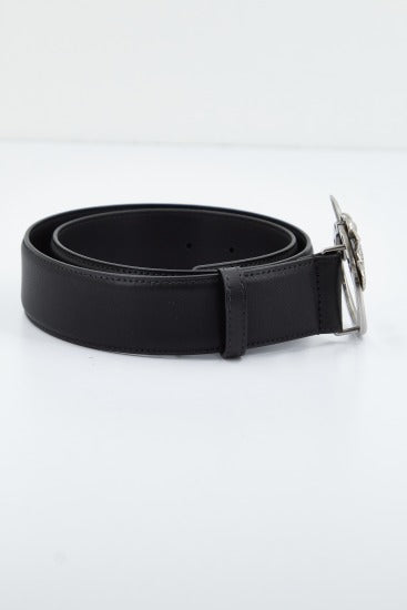 PINKO LOVE BERRY H BELT VITE en color NEGRO  (2)