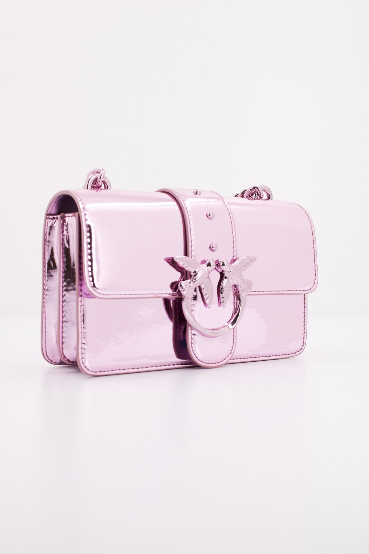 PINKO LOVE ONE MINI CL VITELL en color ROSA  (2)