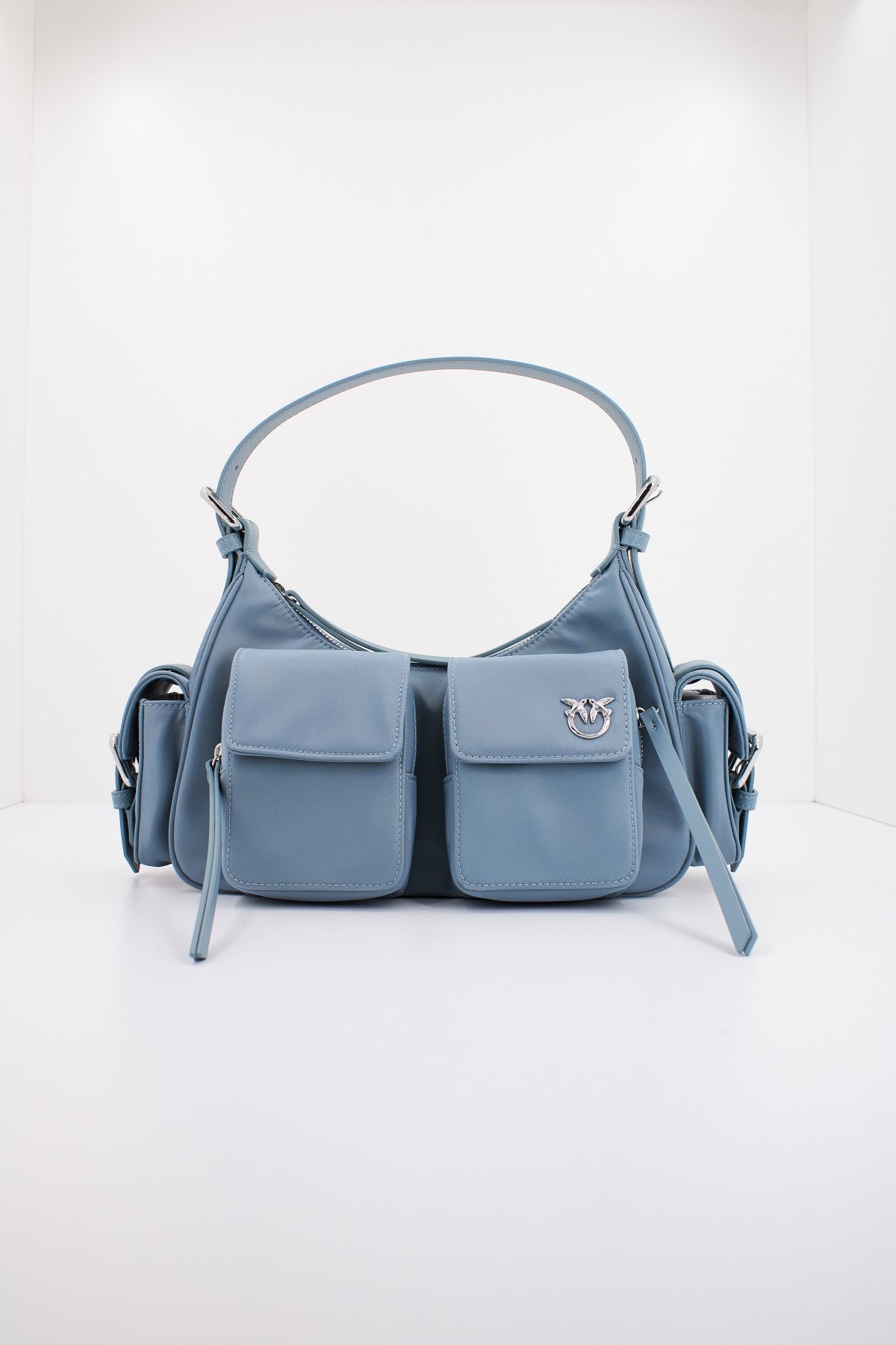 PINKO CARGO BAG en color AZUL  (1)