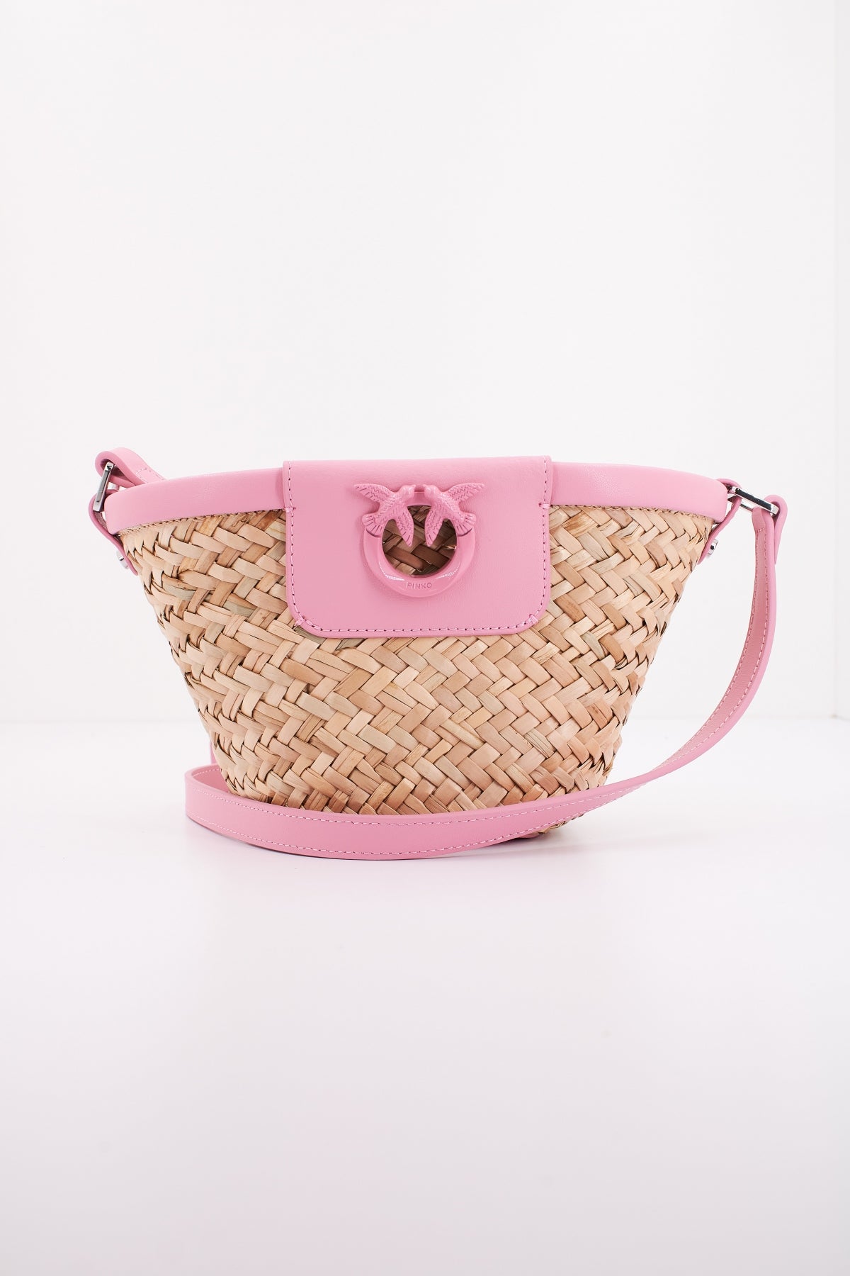 PINKO  LOVE SUMMER BUCKET en color ROSA  (1)