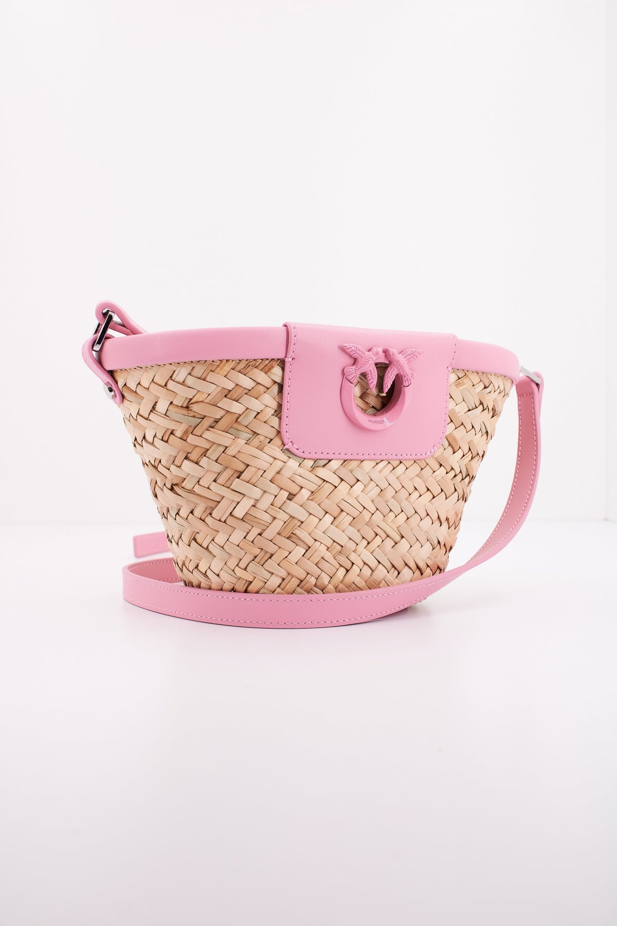 PINKO  LOVE SUMMER BUCKET en color ROSA  (2)