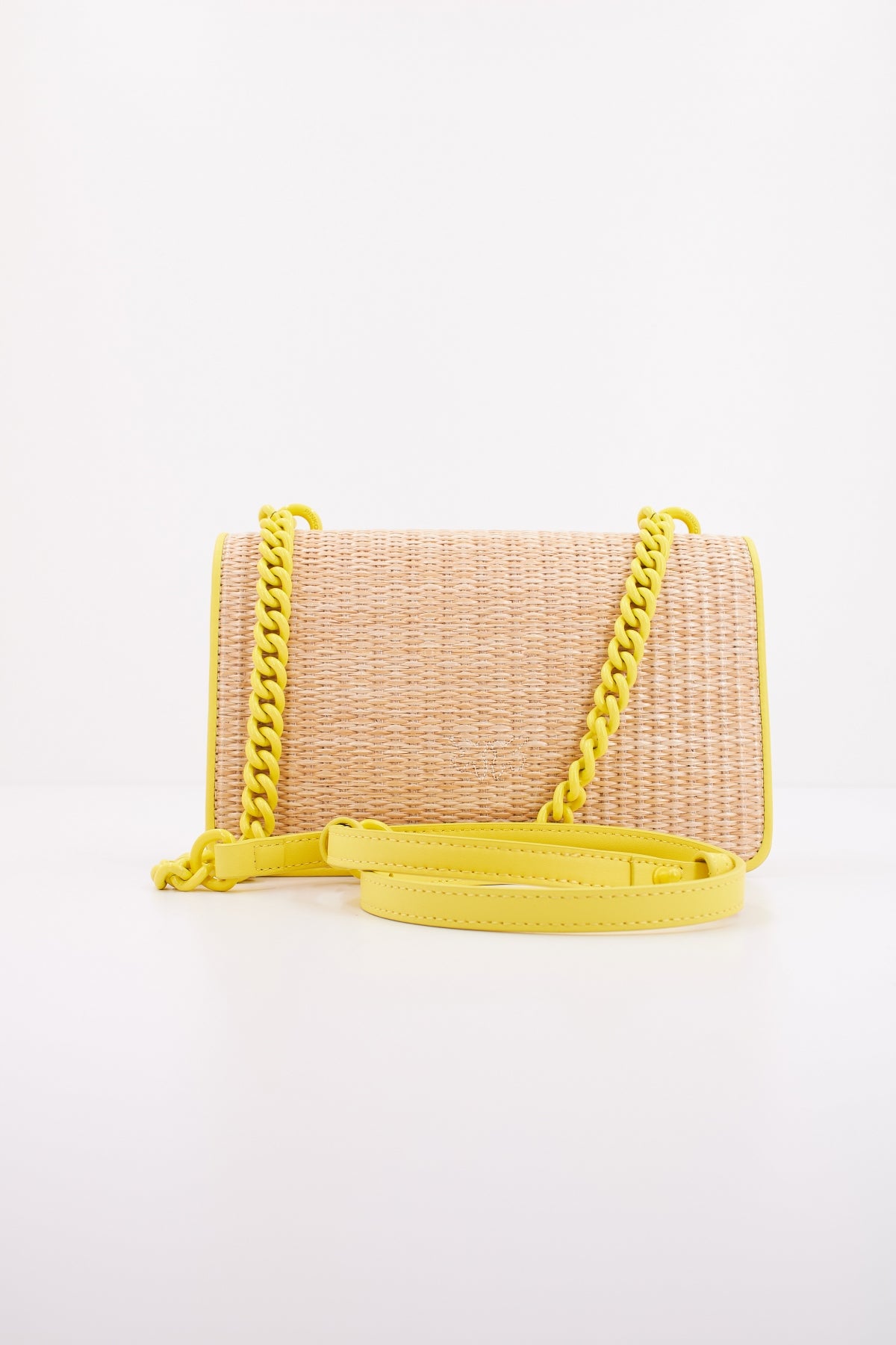 PINKO LOVE ONE MINI LIGHT CL en color AMARILLO  (3)