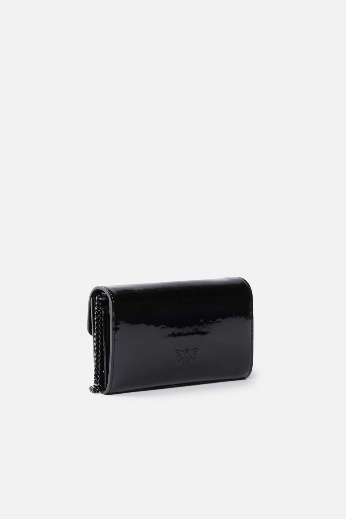 PINKO LOVE ICON WALLET C en color NEGRO  (2)