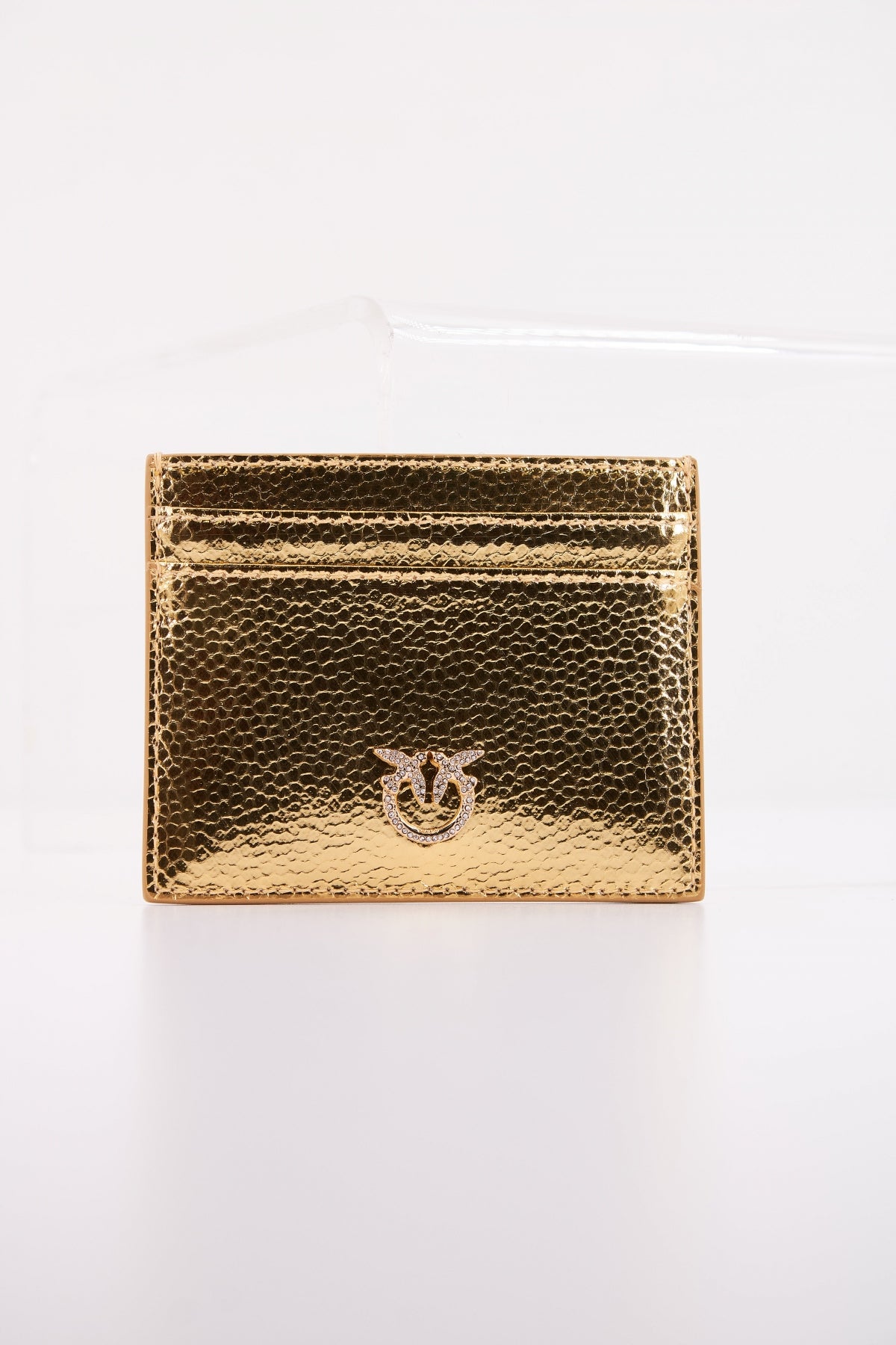 PINKO CARD HOLDER SIMPLY en color ORO  (1)