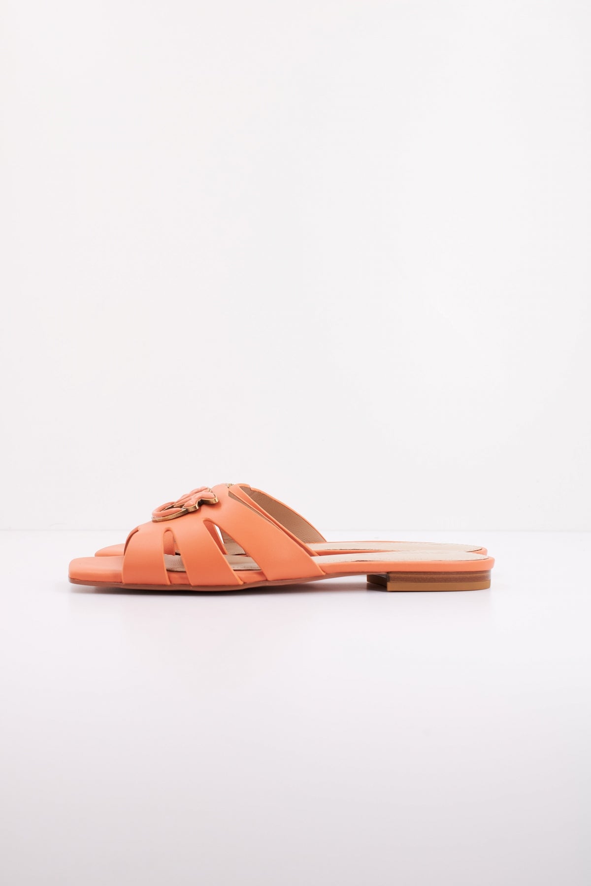 PINKO P MARLI  SLIPPER en color NARANJA  (1)