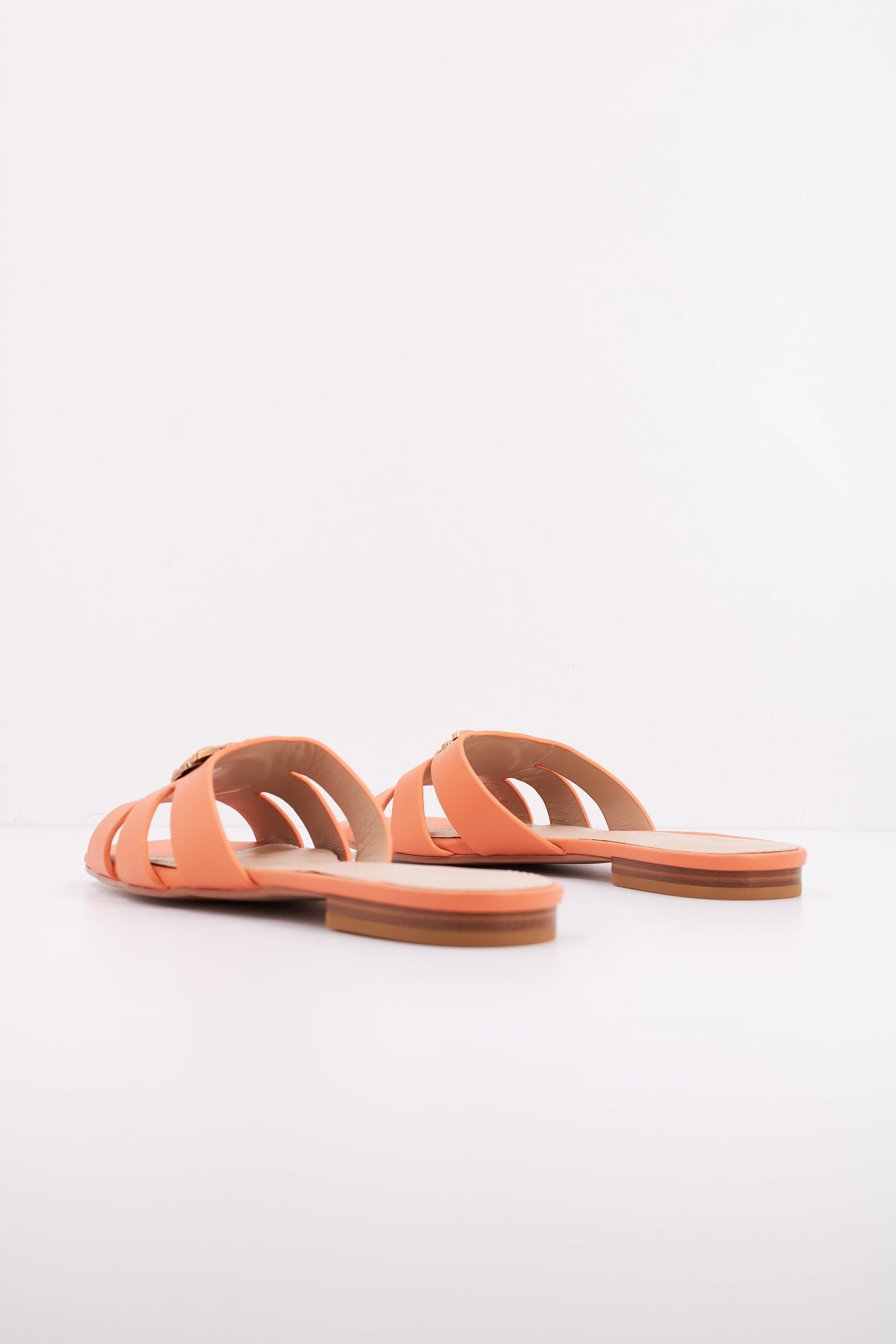 PINKO P MARLI  SLIPPER en color NARANJA  (4)