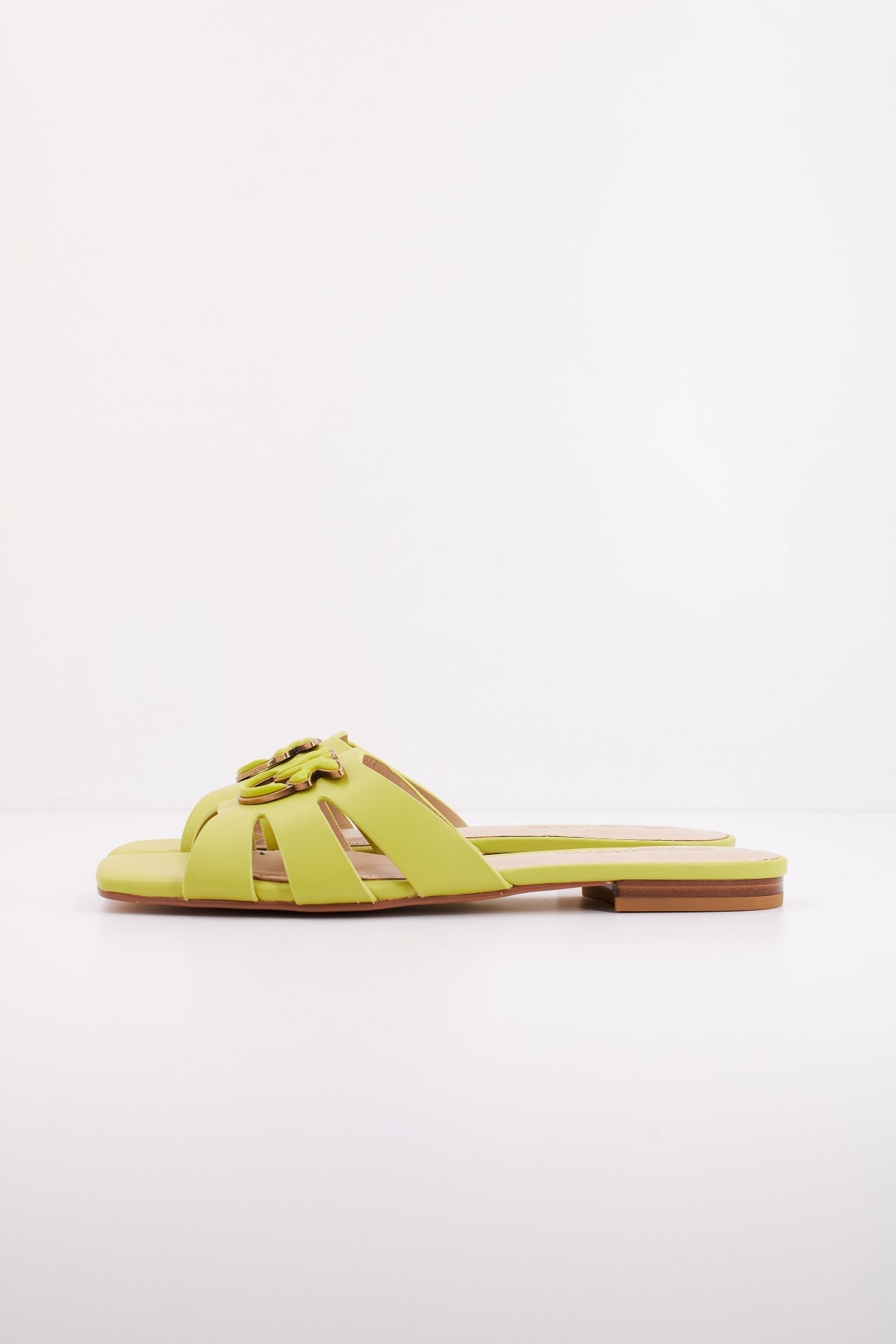 PINKO P MARLI  SLIPPER en color AMARILLO  (1)