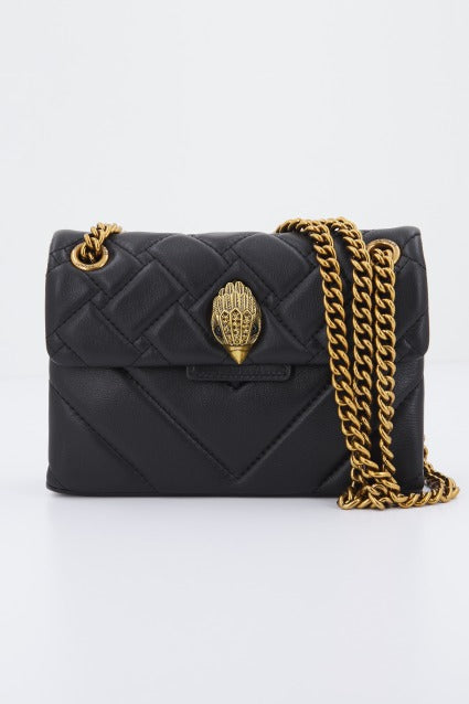 KURT GEIGER LONDON  MINI KENSINGTON X BAG en color NEGRO  (2)