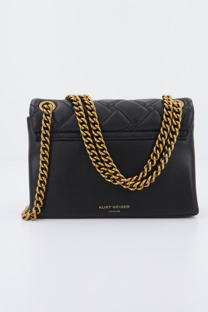 KURT GEIGER LONDON  MINI KENSINGTON X BAG en color NEGRO  (3)